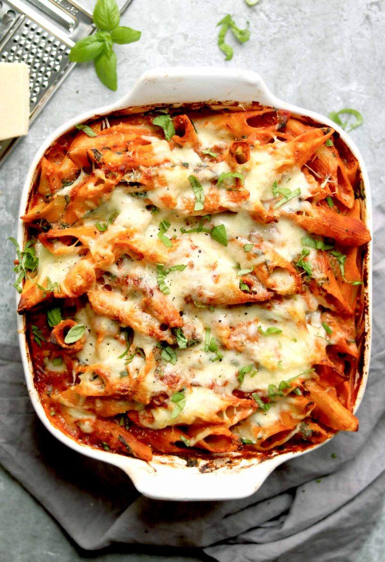 Spinach And Ricotta Pasta Bake The Last Food Blog