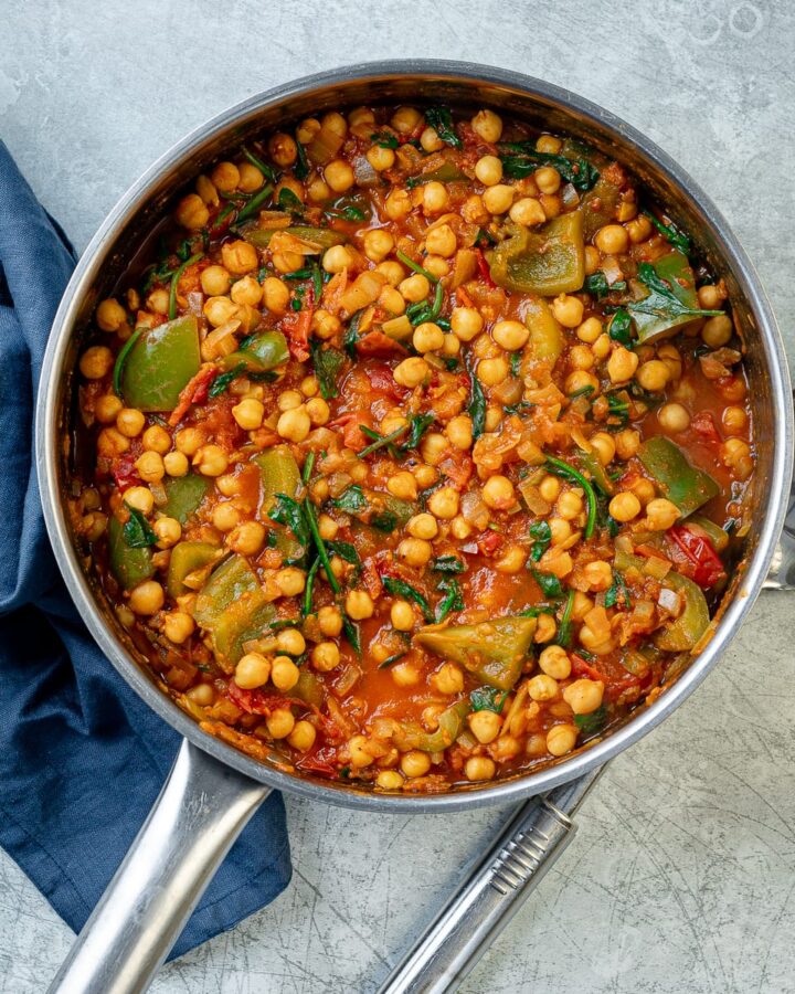 Easy Chickpea and Spinach Curry Recipe